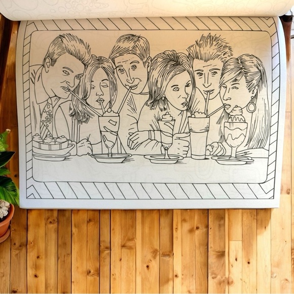 NEW 90s Adult Coloring Book - ZenMaster Coloring Books - Teen Tween Craft Art - Picture 3 of 7